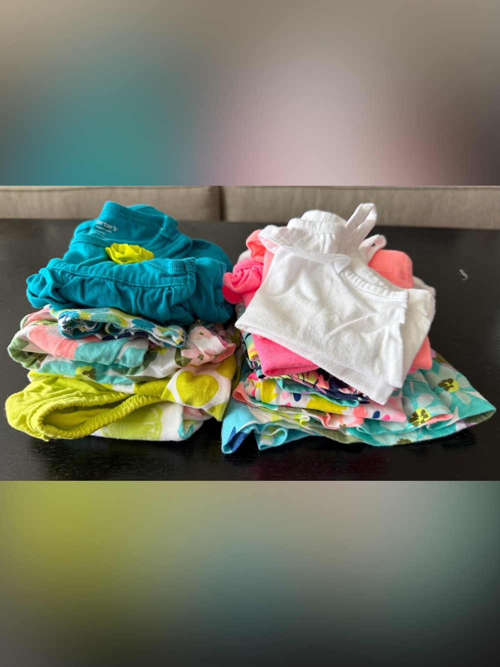Baby girl summer clothing bundle - 3 months